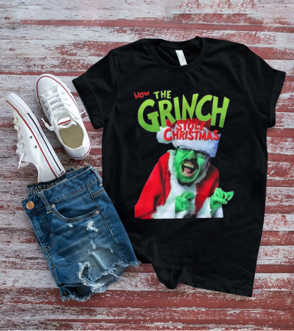 How The Grinch Stole Christmas Santa Costume Fun T-Shirt