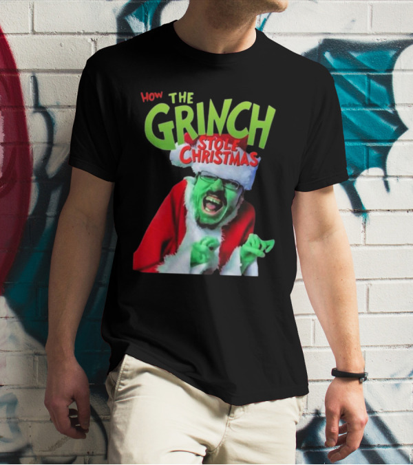 How The Grinch Stole Christmas Santa Costume Fun T-Shirt