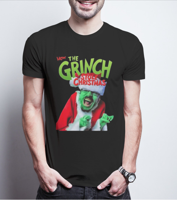 How The Grinch Stole Christmas Santa Costume Fun T-Shirt