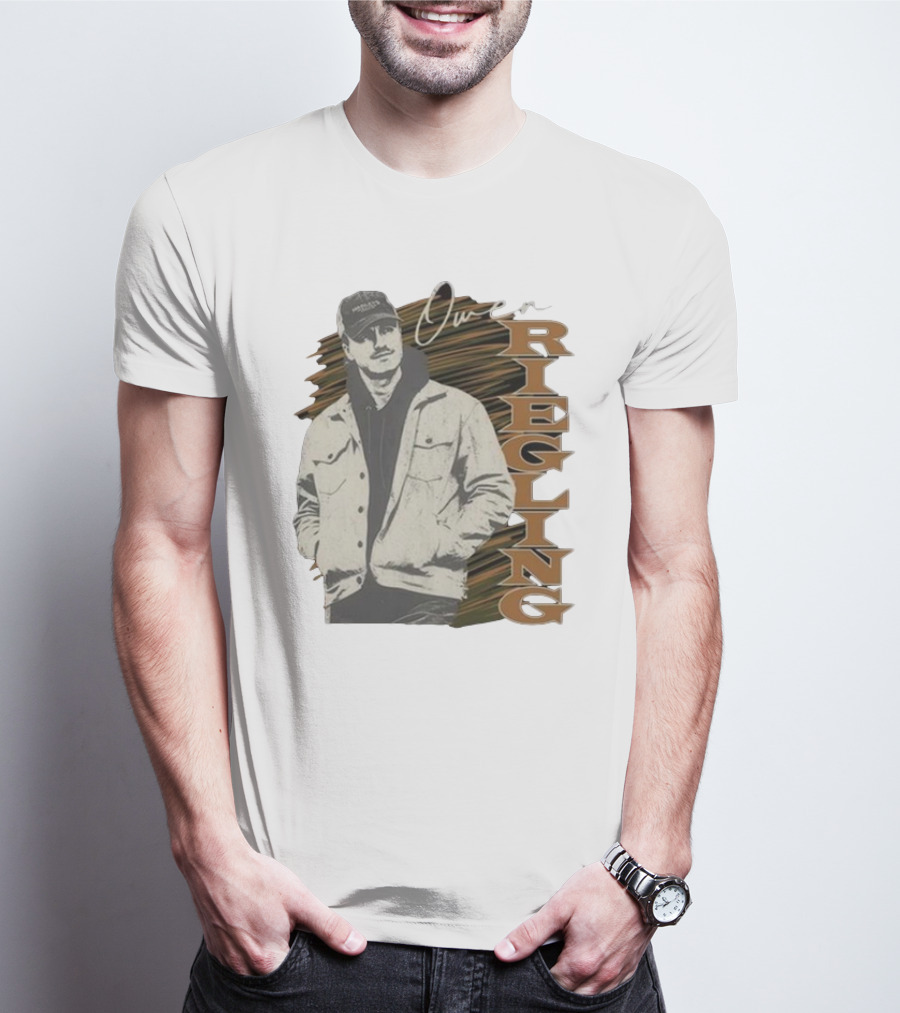 Owen Riegling Styled Portrait With Jacket And Cap T-Shirt