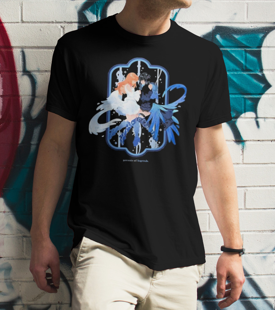 Genesis Of Legends Dual Characters Mythical Balance T-Shirt