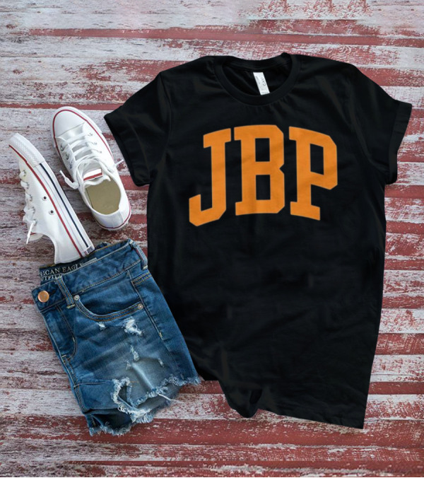 JBP Cobalt Orange Block Letters T-Shirt