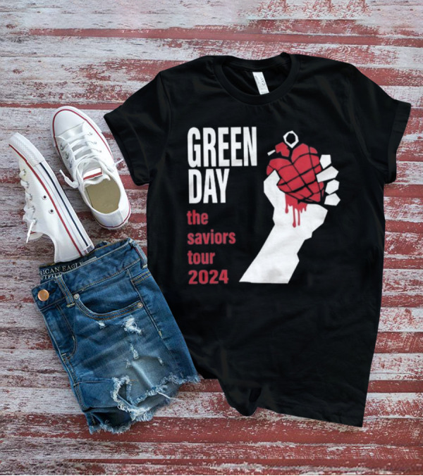 Green Day The Saviors Tour T-Shirt