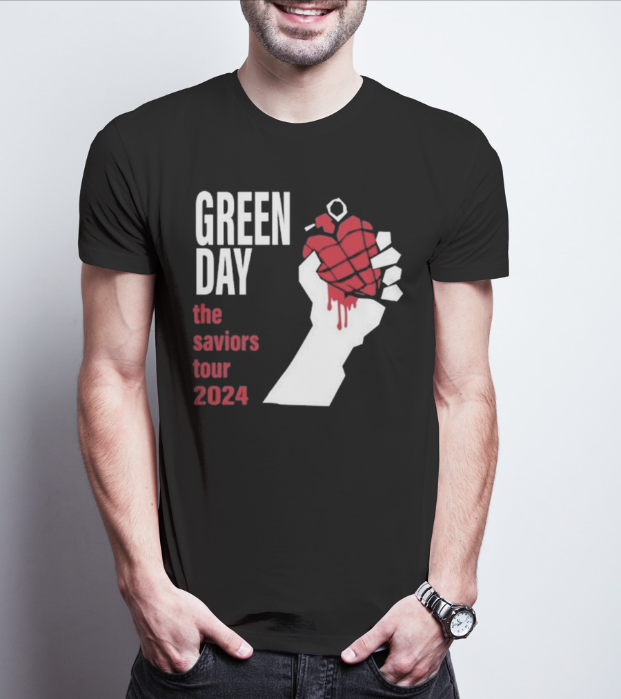Green Day The Saviors Tour T-Shirt