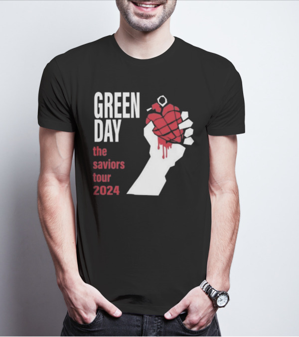 Green Day The Saviors Tour T-Shirt