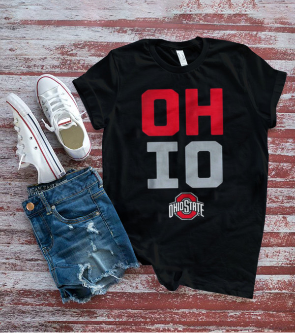 Ohio State OH-IO Slogan With Ohio State University T-Shirt