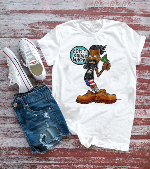 Damon Darling Got A Dollar Bub Character With Funky Style And Patriotic Colors T-Shirt