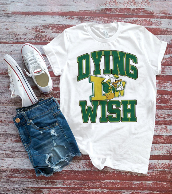 Dying Wish Donald Duck Sports Style T-Shirt