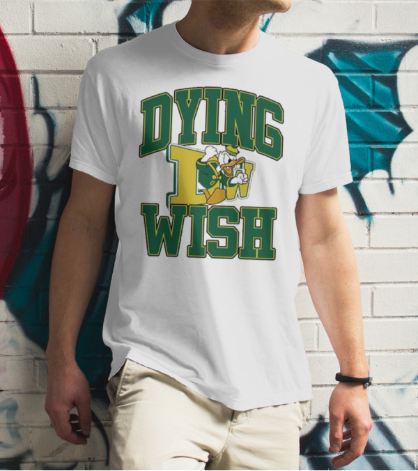 Dying Wish Donald Duck Sports Style T-Shirt
