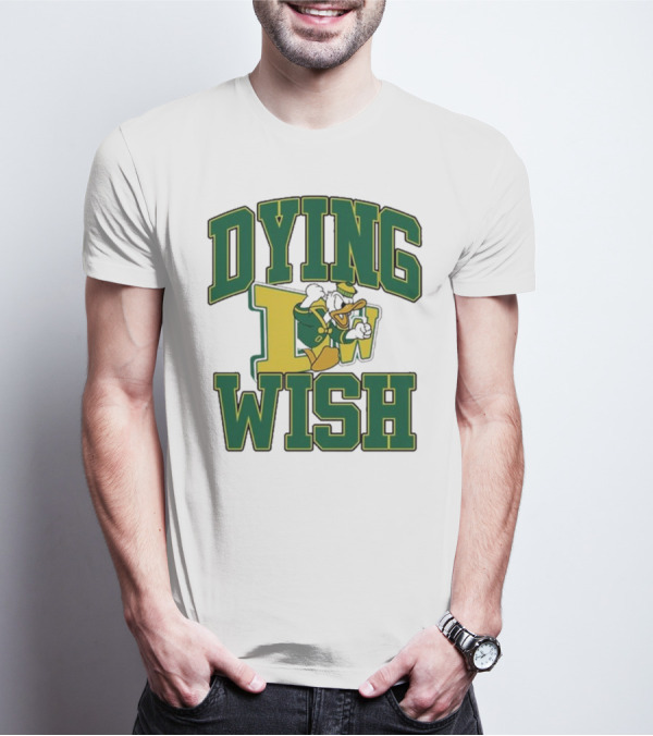 Dying Wish Donald Duck Sports Style T-Shirt