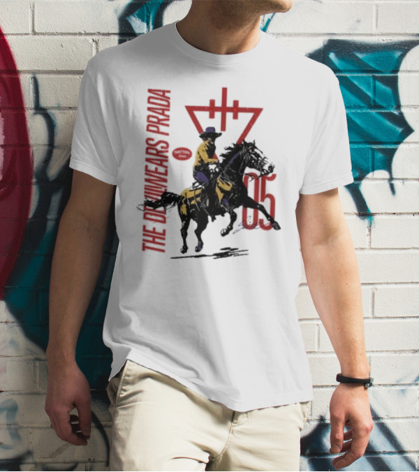 THE DEVIL WEARS PRADA DAYTON OHIO 06 COWBOY HORSE RIDER T-Shirt