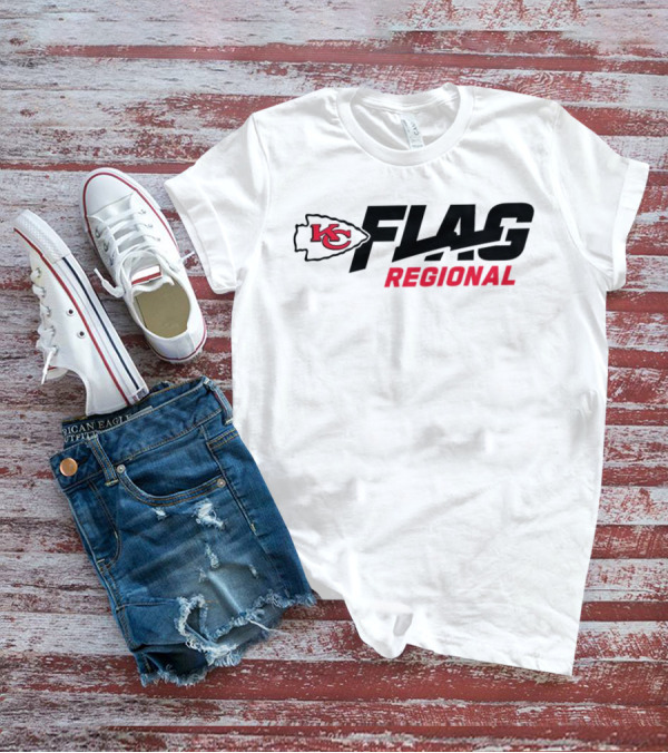 Kansas City Chiefs Flag Regional NFL 2025 Tournaments T-Shirt