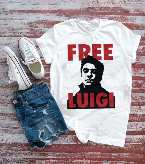 Free Luigi Mangione Bold Statement Iconic T-Shirt