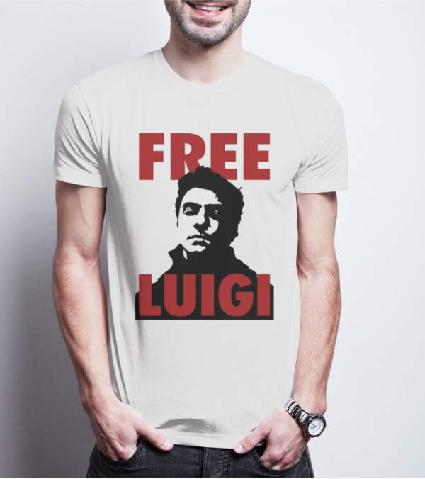 Free Luigi Mangione Bold Statement Iconic T-Shirt