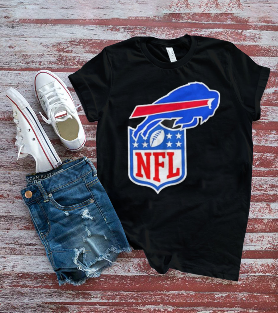 Buffalo Bills NFL Football Fusion Mark T-Shirt