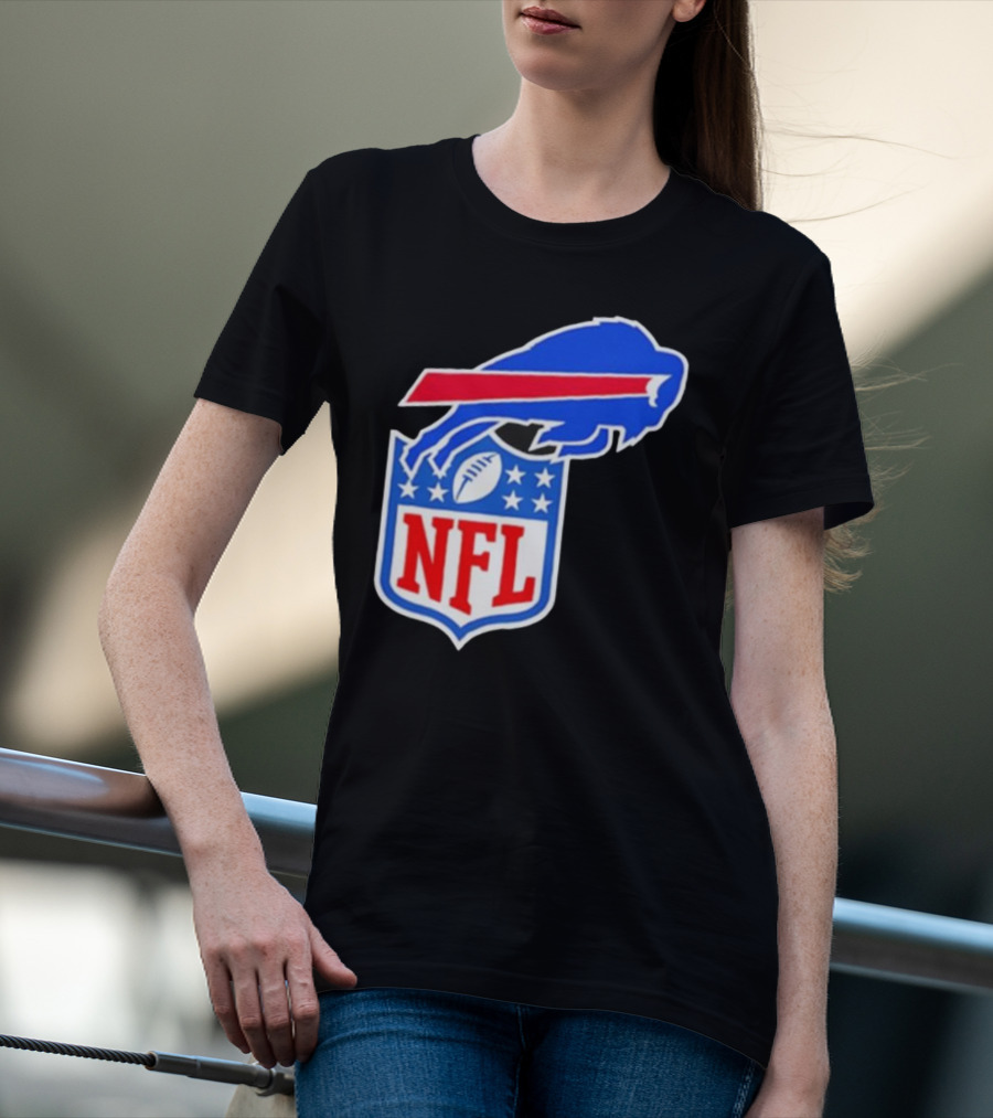 Buffalo Bills NFL Football Fusion Mark T-Shirt