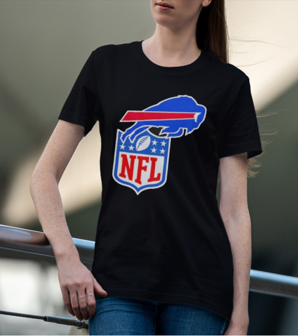 Buffalo Bills NFL Football Fusion Mark T-Shirt