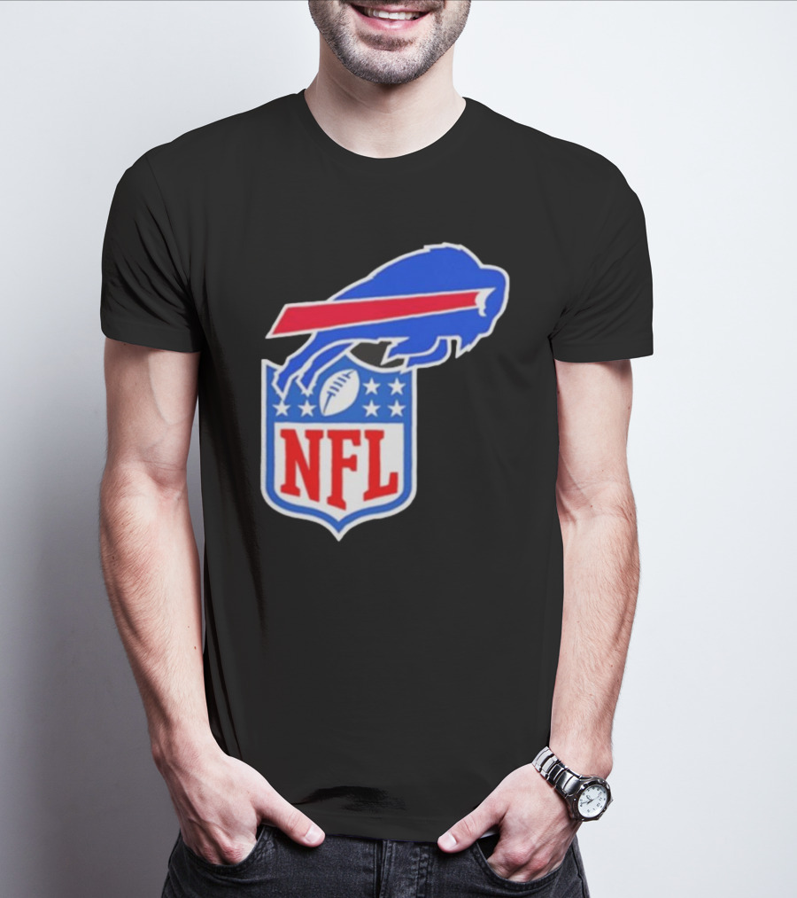 Buffalo Bills NFL Football Fusion Mark T-Shirt