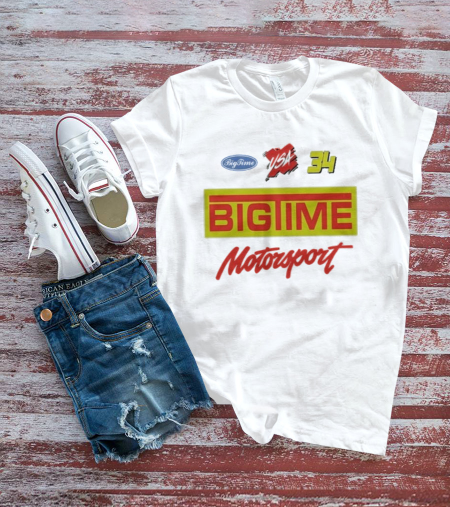 Big Time Motorsport USA 34 BigTime Logo T-Shirt