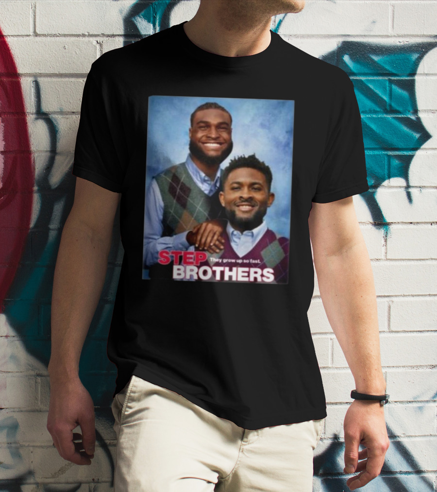 Danielle Hunter And Will Anderson Jr. Step Brothers They Grow Up So Fast T-Shirt
