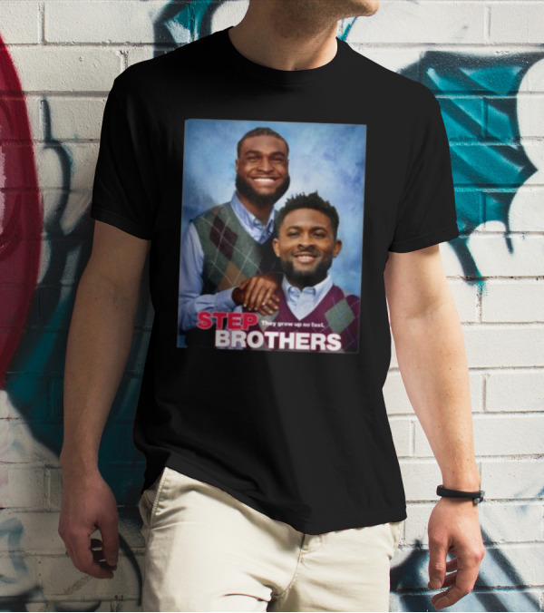 Danielle Hunter And Will Anderson Jr. Step Brothers They Grow Up So Fast T-Shirt