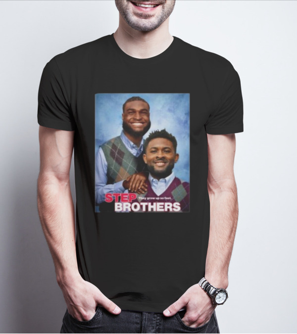 Danielle Hunter And Will Anderson Jr. Step Brothers They Grow Up So Fast T-Shirt