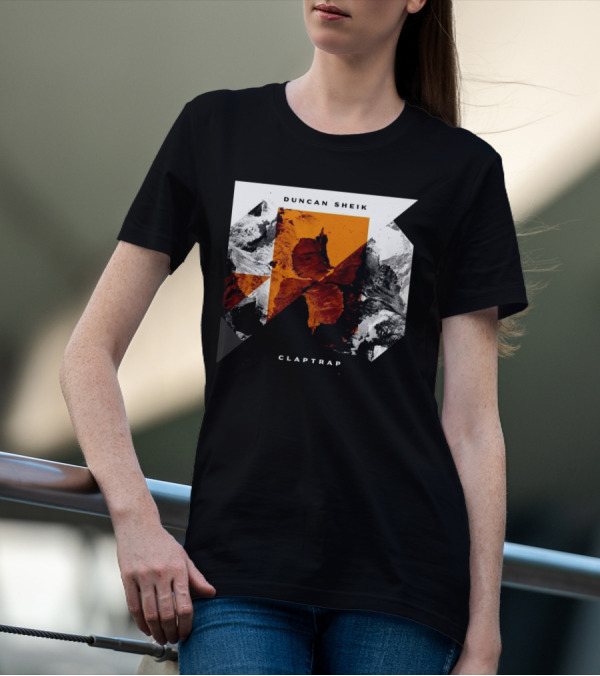 Duncan Sheik Claptrap Abstract Geometric Album Cover T-Shirt
