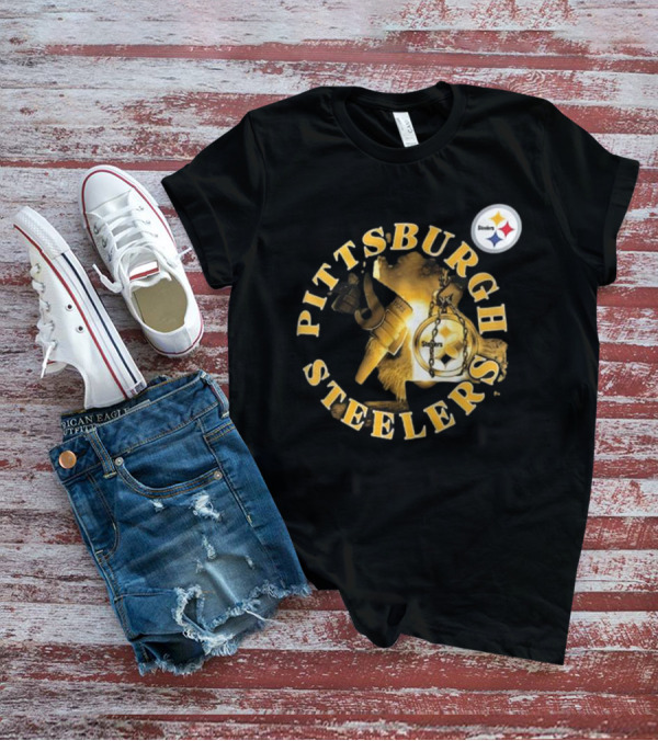 Pittsburgh Steelers Iconic Emblem Sporting Chance Tri-Blend T-Shirt