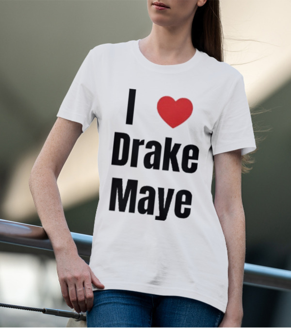 I Heart Drake Maye Fan Love T-Shirt