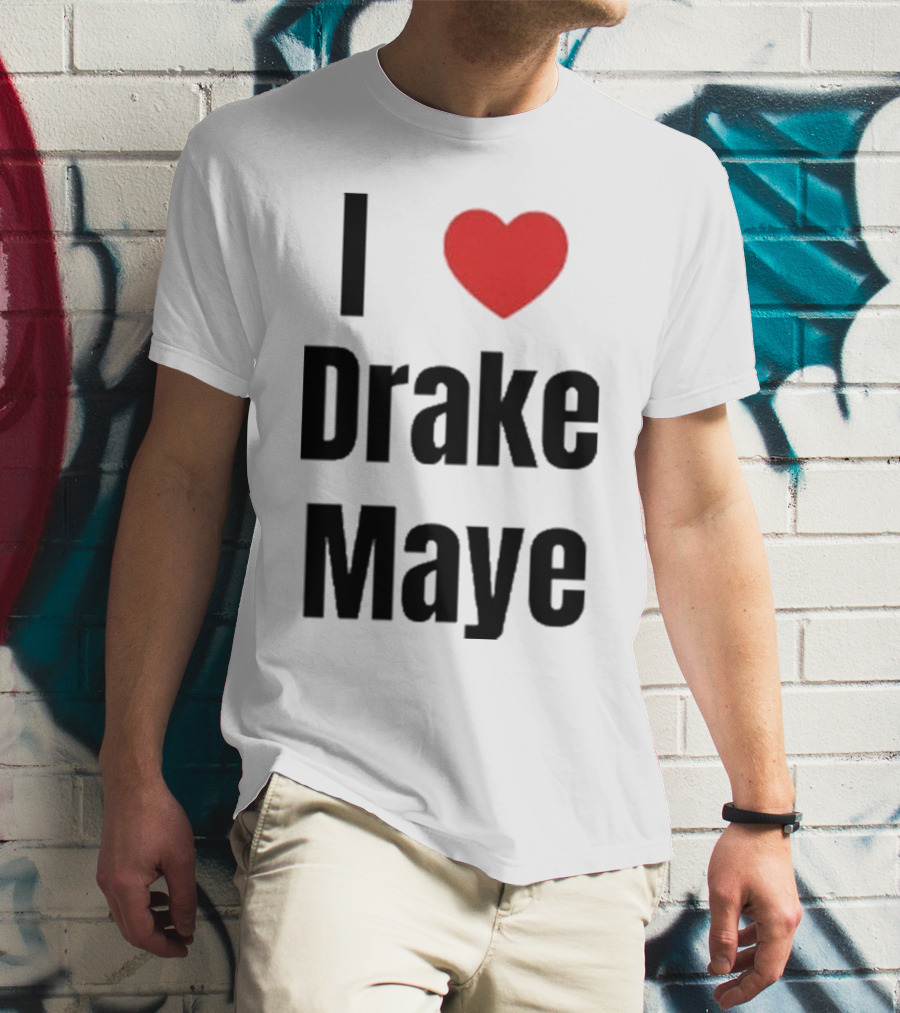 I Heart Drake Maye Fan Love T-Shirt