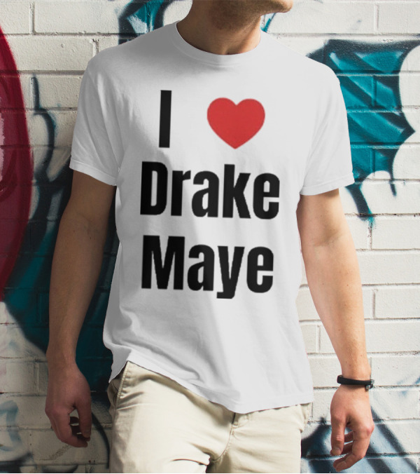 I Heart Drake Maye Fan Love T-Shirt
