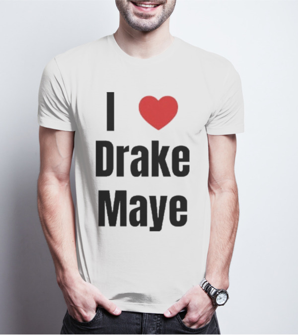 I Heart Drake Maye Fan Love T-Shirt