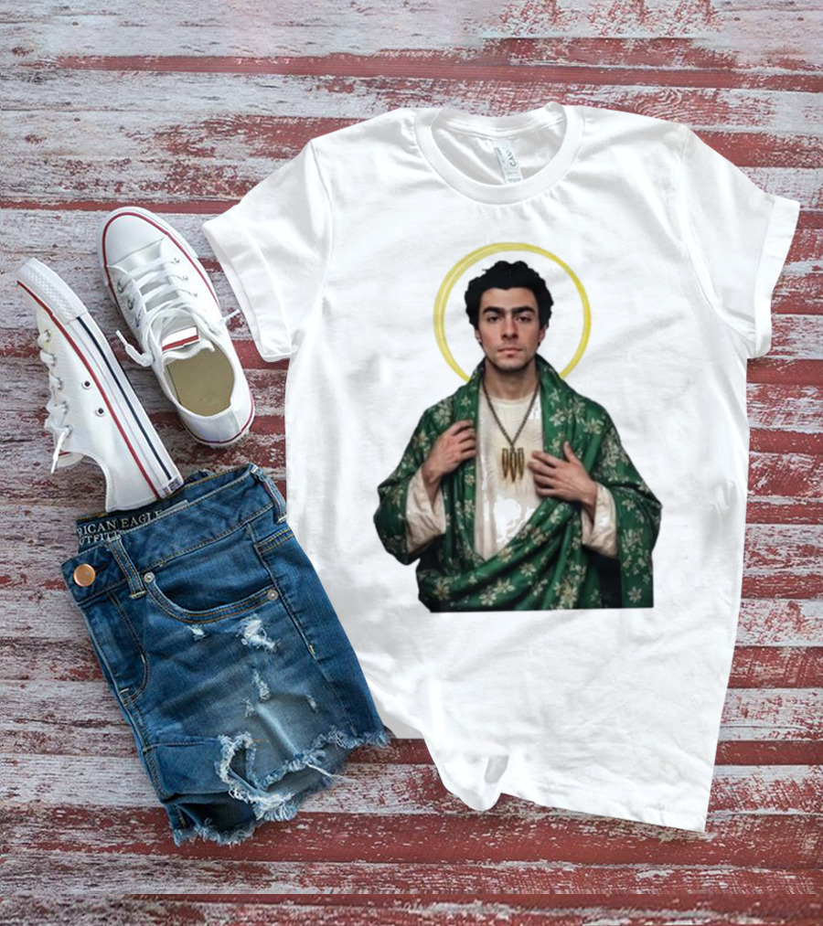Luigi Mansion Nicola Holy Icon Green Robe T-Shirt