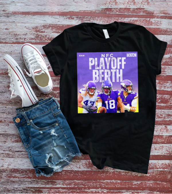 NFC Playoff Berth Minnesota Vikings KFAN T-Shirt