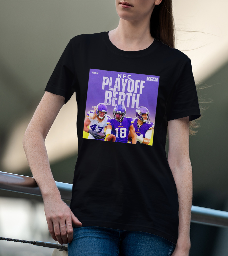 NFC Playoff Berth Minnesota Vikings KFAN T-Shirt