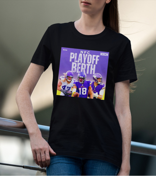 NFC Playoff Berth Minnesota Vikings KFAN T-Shirt
