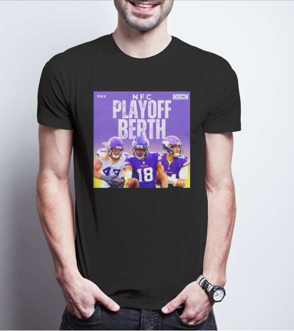 NFC Playoff Berth Minnesota Vikings KFAN T-Shirt