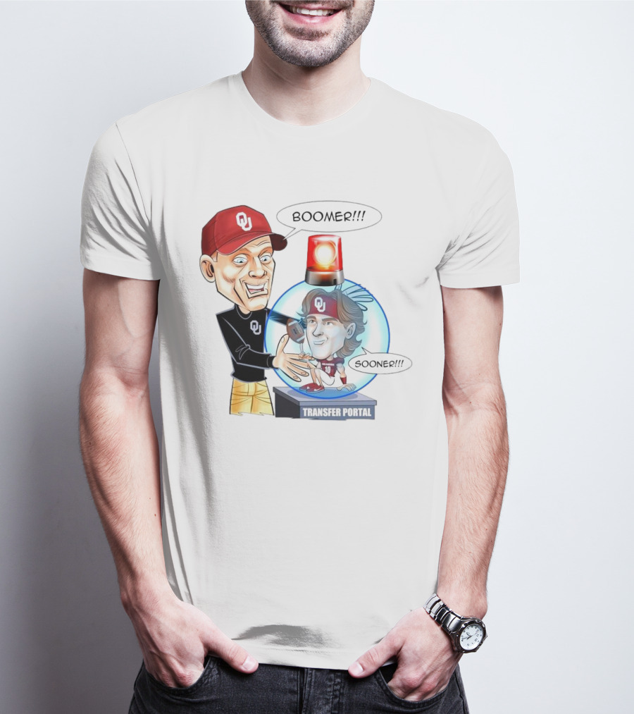 Coach Oklahoma Sooners Boomer Sooner Transfer Portal Jackson Arnold T-Shirt