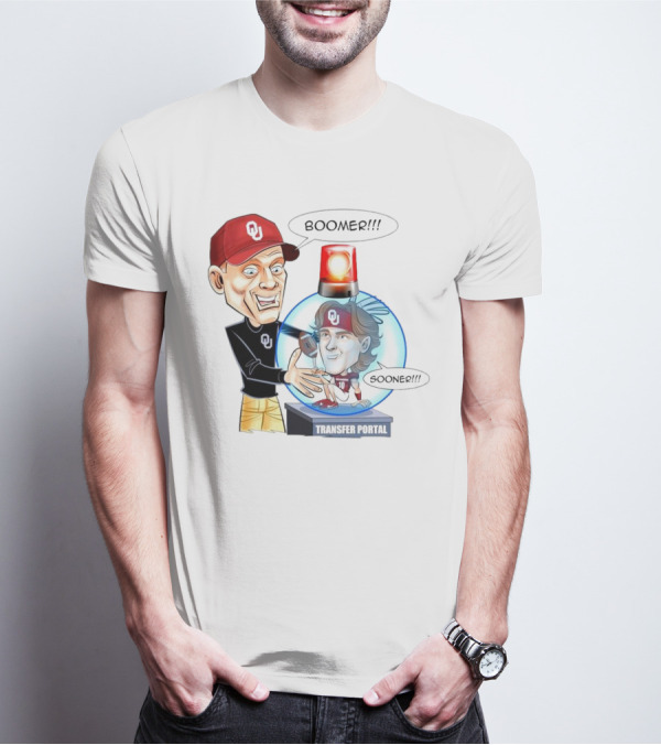 Coach Oklahoma Sooners Boomer Sooner Transfer Portal Jackson Arnold T-Shirt