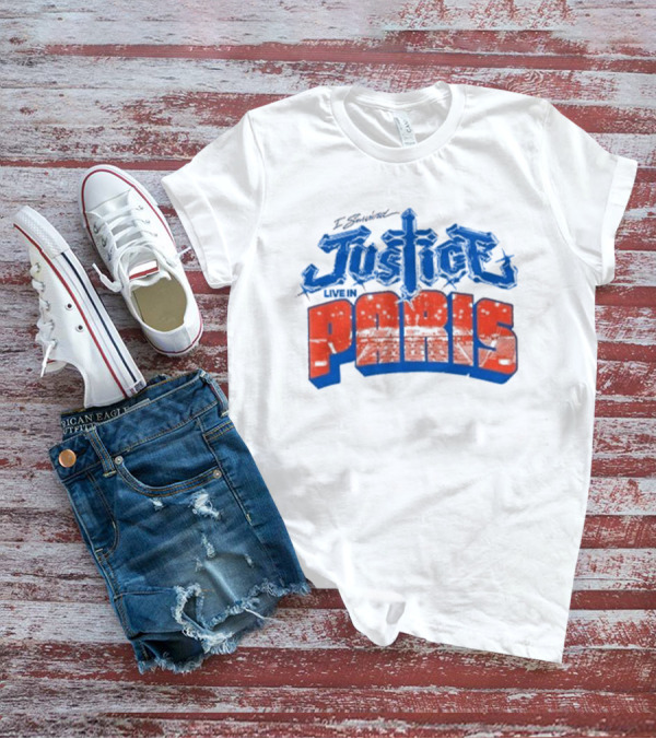 I Survived Justice Live In Paris T-Shirt