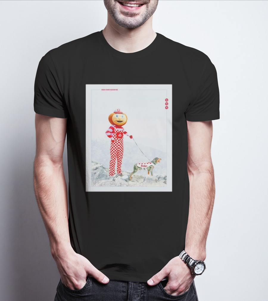 Ohio State Buckeyes Brutus Leads Smokey Over Tennessee Vols Victory T-Shirt