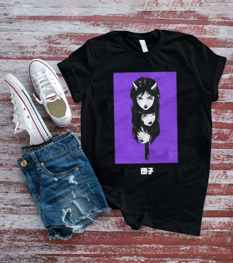 Oni Dango Nogiart Triple Face T-Shirt