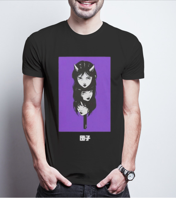 Oni Dango Nogiart Triple Face T-Shirt