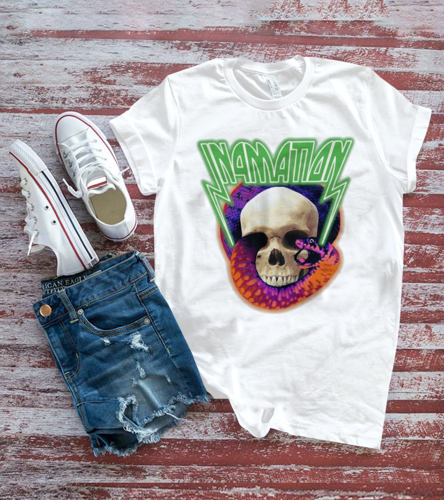 In4mation Skull Snake Iconic T-Shirt