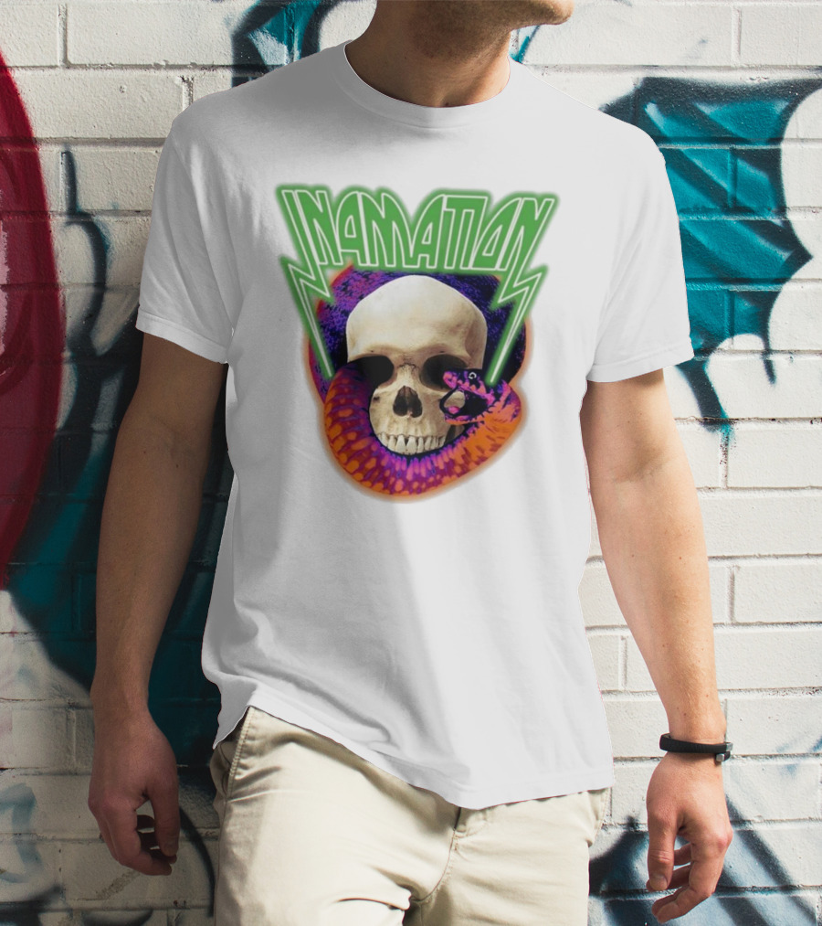 In4mation Skull Snake Iconic T-Shirt