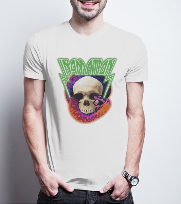 In4mation Skull Snake Iconic T-Shirt