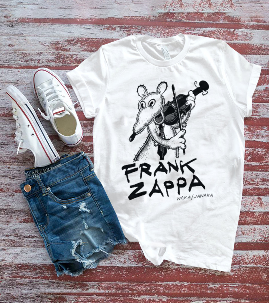 Frank Zappa Waka Jawaka Rat Violin T-Shirt