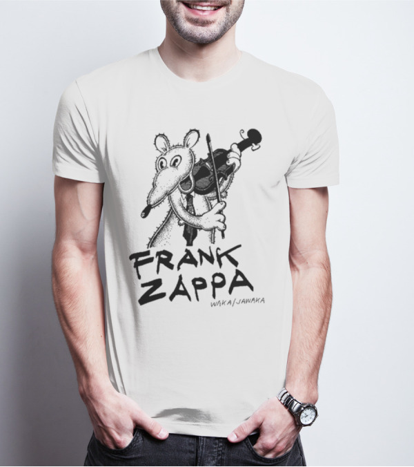 Frank Zappa Waka Jawaka Rat Violin T-Shirt