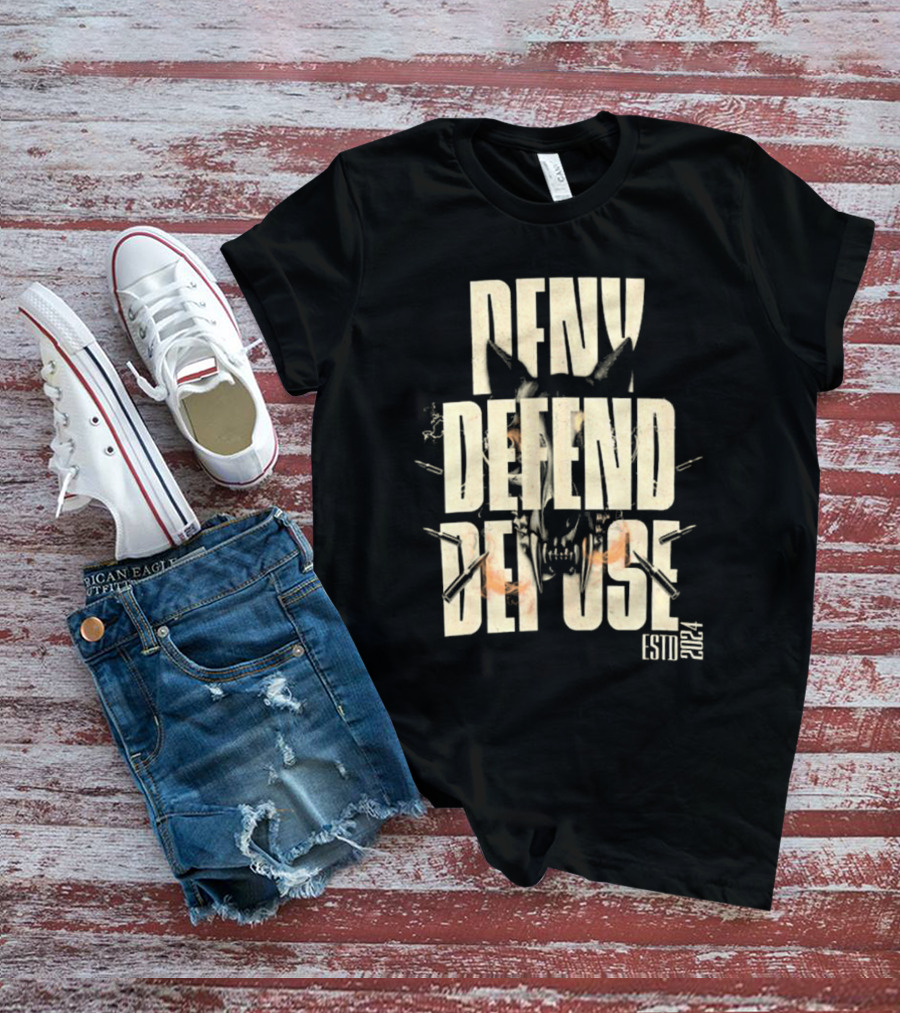 Deny Defend Depose Healthcare Corruption Activism USA Insurance Protest Estd T-Shirt