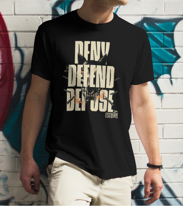 Deny Defend Depose Healthcare Corruption Activism USA Insurance Protest Estd T-Shirt